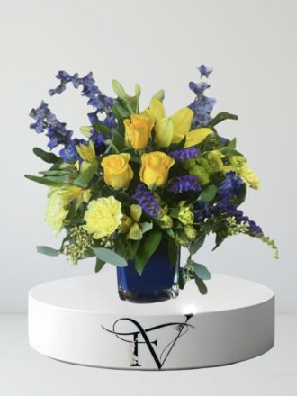 Delphinium in Blue