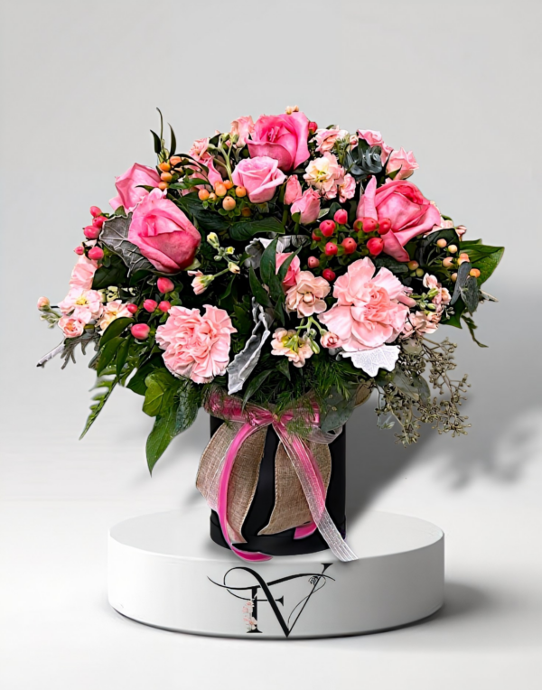 Blushing Blooms in Box